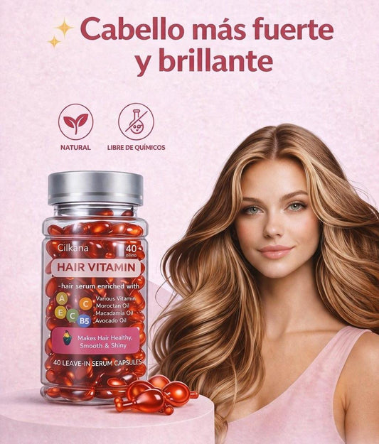 Cabello más fuerte, brillante y sin caída